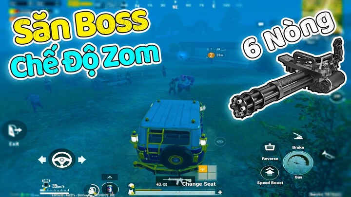 PUBG Mobile : Săn Boss Chế Độ Zombie vs Thử Sức Mạnh Súng "6 Nòng"
