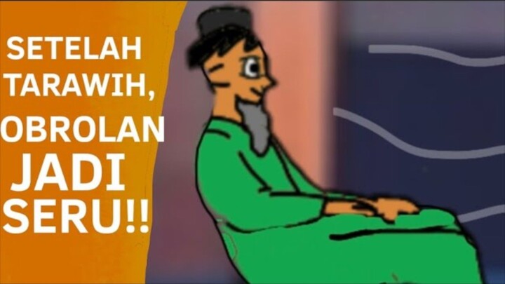 NGOBROL Santai Abis Tarawih, Eh JADI SERU!! | Pipin Lan Sipin ~ Ishaq Lan Ajis S1 Ep.9