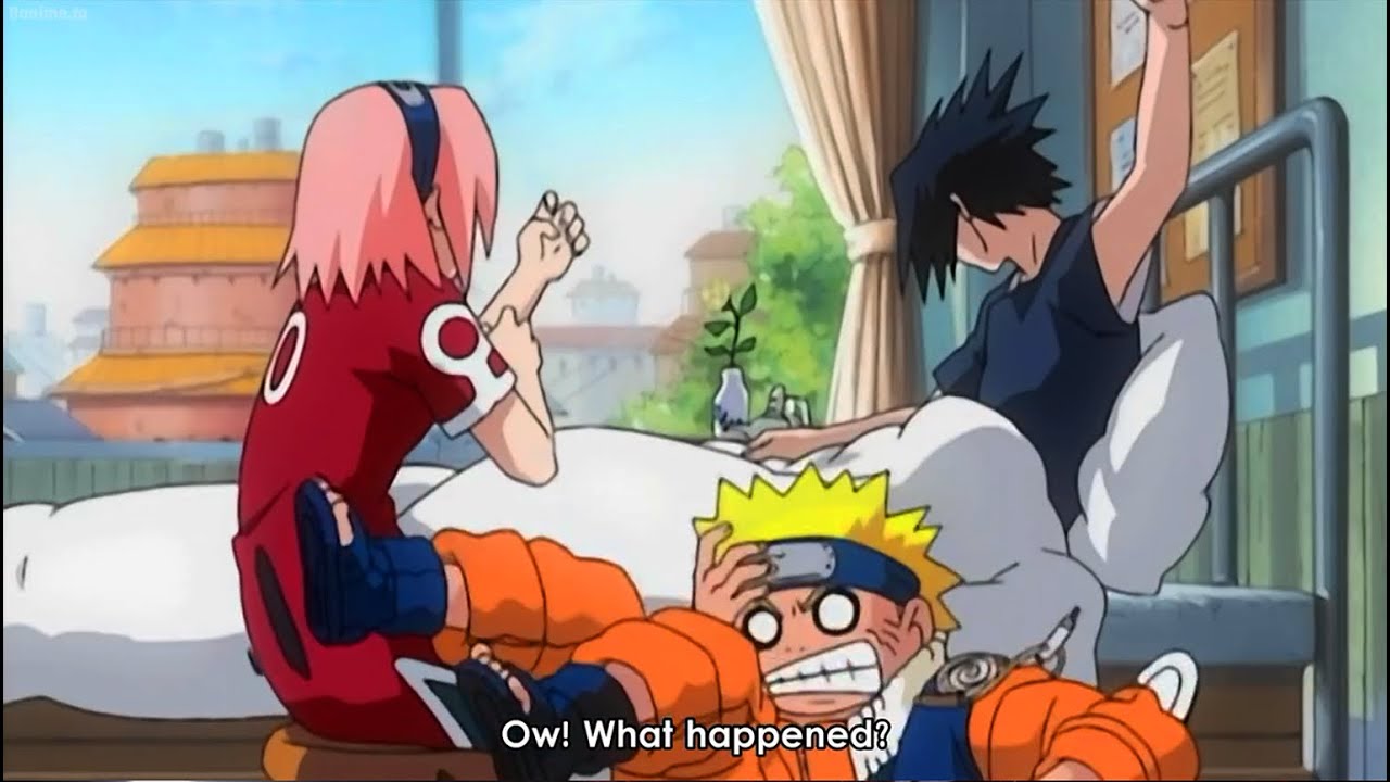 Naruto Always Protect Sakura from Sasuke | Funny Moment Team 7 Naruto  [English Sub] - Bilibili