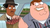 Family Guy's "Green Book", true friendship has never been divided by skin color or race!