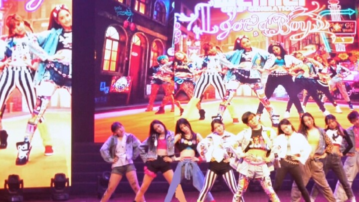 Tarian cover I GOT A BOY yang eksplosif: Klub Universitas Zhejiang melaporkan penampilan [Girls' Gen