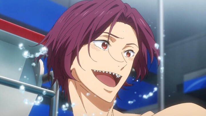 If you say Matsuoka Rin is not handsome, I will do it from night to day