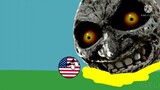 asteroid is coming! but it's Zelda Moon
