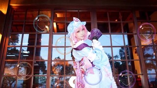 【Cosplay】A cosplay by Yuyuko Saigyouji very hard