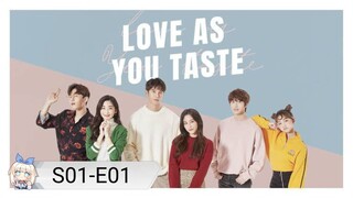 Love As You Taste (2019) S01 E01 Hindi Dubbed