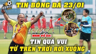 ĐTVN Đón Tin Vui Từ Trên Trời Rơi Xuống Trước Buổi Tập 23/1...Thầy Park Vỡ Òa Vui Sướng