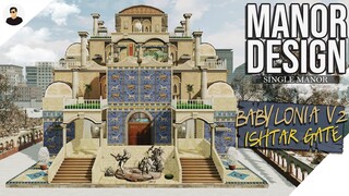 LifeAfter: SINGLE MANOR - Babylonia Ishtar Gate (Treasure Hunter Manor) | Manor Design | Tutorial