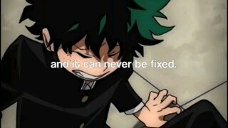 Midoriya sad moment😪❤️‍🔥