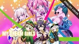 Gushing over Magical Girls OP『My dream girls』En. Cover【Natsuki Karin, Koharu Rikka AI】