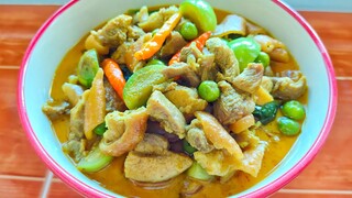 แกงเผ็ดไก่เหนียว สไตล์ | ครัวบ้าน Channel #รวมเมนูเด็ดๆอร่อยๆ