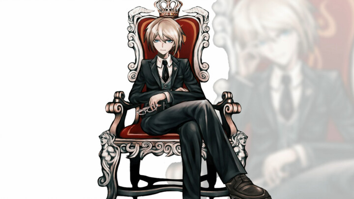 Tampilan animasi live2d Togami Byakuya