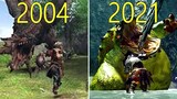 Evolution of Monster Hunter Games 2004-2021
