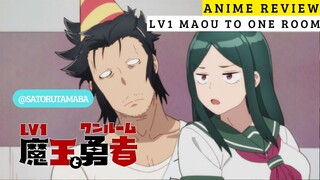 Pahlawan Pensiun & Hidup Dengan Succubus!?!? Review anime Lv1 maou to one room