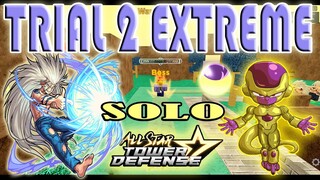 DEMON JUSUKE X GOLDEN FRIEZA BEATING TRIAL 2 EXTREME SOLO | AUTO SKIP - ASTD