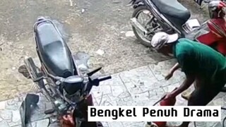 bengkel penuh drama 🗿