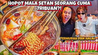 TERMURAH DAN HALAL! HOT POT MALA SETAN CUMA 7RIBUAN AJA!!