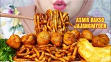 ASMR BAKSO JAJANGMYOEN KOREAN NOODLES | EATING SHOW | ULUL ASMR INDONESIA