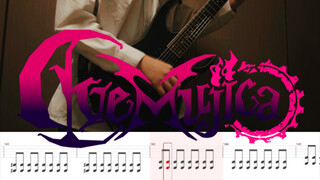 [With sheet music Ave Mujica cover] Six-string Drop C# Mas?uerade Rhapsody Re?uest