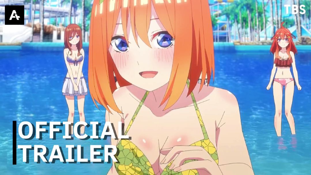 Teaser trailer e imagem promocional do filme anime de The Quintessential  Quintuplets que vai estrear no Verão de 2022