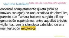 Vladimir Nabokov - Habla, memoria, una autobiografía revisitada 3/3