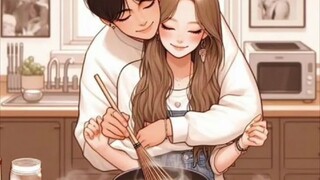 Gangguin istri lagi masak