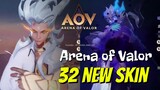 32 NEW SKIN ARENA OF VALOR 2020 - NEW and UNRELEASED SKIN OF AOV 2020
