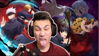 Jujutsu Kaisen All Openings Reaction and Discussion (Anime Openings Reaction)