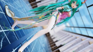 [4k/60帧/全面屏]性感白丝龙王 在线跳(喷)舞(水) MMD せんぼんさくら（千本樱）