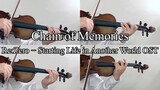 "Chain of Memories" - Re:Zero − Starting Life in Another World OST (Violin Cover)