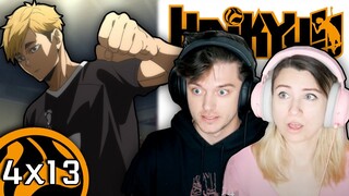 Haikyu!! 4x13: "The Second Day" // Reaction and Discussion