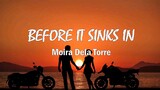 Before it sinks in - Moira Dela Torre