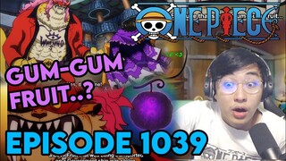 FORMER IMPRISONED CP9 AGENT ?! GUM-GUM FRUIT ?! | Episode 1039 | One Piece REACTION !