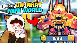 SIRO SỞ HỮU ROBOT CÓ KHẢ NĂNG VIP NHẤT TRONG MINI WORLD