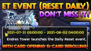 ET EVENT! DON'T MISS IT! WITH CARD ALBUM OPENING & CARD REROLLING - RAGNAROK MOBILE