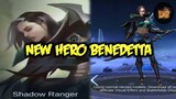 UPCOMING NEW HERO BENEDETTA | Mobile Legends: Bang Bang!