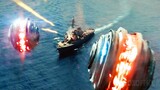 US Navy fights Spaceships (Amazing CGI) | Battleship | CLIP