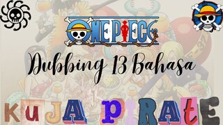 Dubbing 13 bahasa, scene one piece episode 409 .