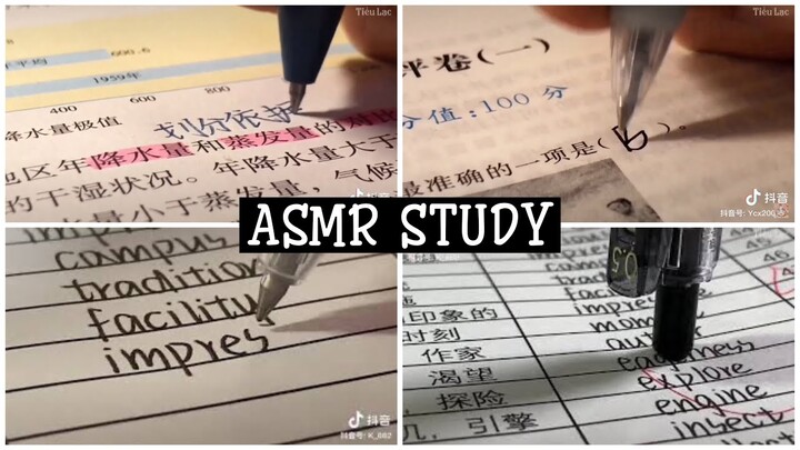 【抖音】ASMR STUDY | Âm Thanh Của Sự Chăm Chỉ | Động Lực Học Tập 📖