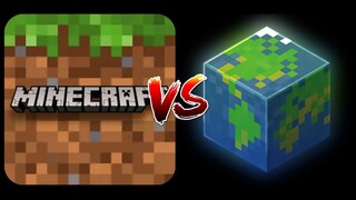 Minecraft Pocket Edition VS Minscraft RTX Edition