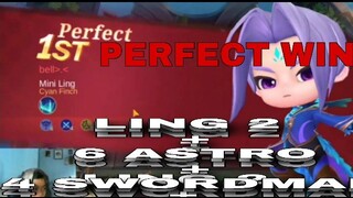 PERFECT WIN!!!! LING 2 + 6 ASTRO + 4 SWORDMAN