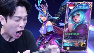 Review Skin Special Ruby, Ketemu Goldlaner Super 'Pinter' - Mobile Legends