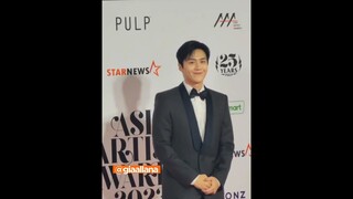 Kim Seon ho at the Asian Artist Awards Red carpet #kimseonhoaaa #aaa2023