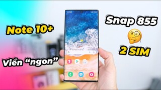 Flagship tiếp tục hạ giá. Galaxy Note 10+ về bản 2 SIM. Viền màn hình siêu mỏng cánh Dynamic AMOLED