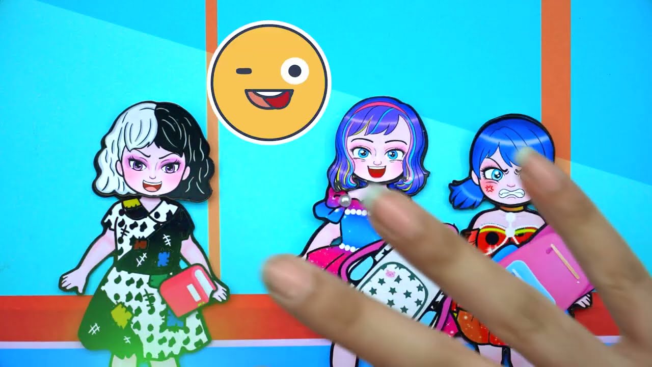 paper dolls dress up family