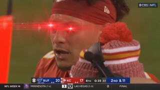 Why was Patrick Mahomes so mad at the end of the Buffalo Bills Vs Kansas City Chiefs