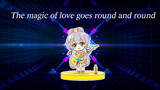 "Electric Shock" and "Whirl In Love Magic" sung by Luo Tianyi.