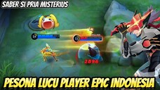 Pesona Lucu player Epic Mobile Legends Indonesia, Mobile Legends Lucu WTF Funny Moment 🤣