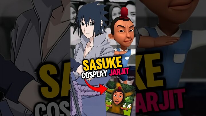 Saskehhh Cosplay Jarjit🗿#anime #reviewanime #naruto