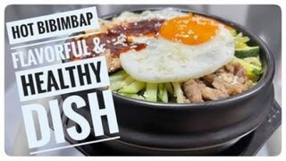 KOREAN SIZZLING DOLSOT BIBIMBAP | SATISFYING, FLAVORFUL AND HEALTHY