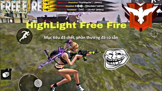 [HighLight Free Fire] Xử Lý Hack Não Cân 2 Cân 3 Team Bạn Bình Thường